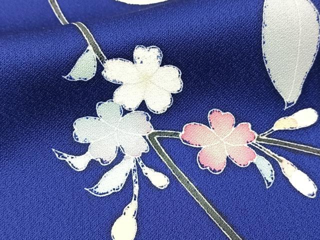 平和屋着物■訪問着 友禅 枝花文 正絹 逸品 BAAX9786yc