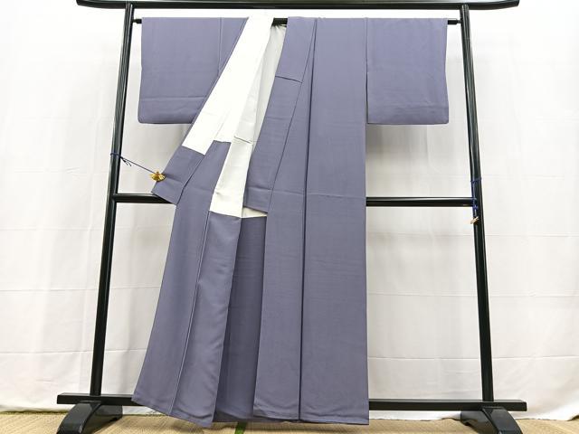 平和屋着物■上質な色無地 紅掛花色 正絹 逸品 BAAX9834yc