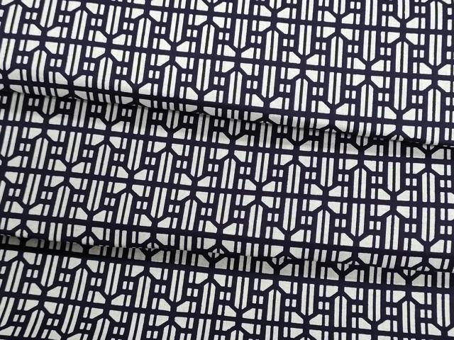 平和屋着物*夏物 浴衣 反物 着尺 注染 清元染 割付文様 綿 逸品 未使用 DABI8085we