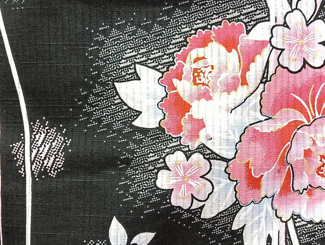 平和屋着物■浴衣 まとめて 45点 朝顔 薔薇 花柄 綿紅梅 しじら織 注染め 暈し染め 金彩 など 着用可能多数 未使用品あり mmm1346
