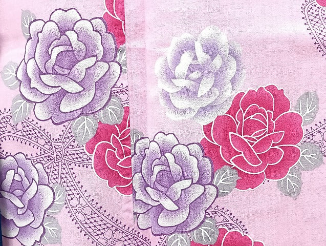 平和屋着物■浴衣 まとめて 45点 朝顔 薔薇 花柄 綿紅梅 しじら織 注染め 暈し染め 金彩 など 着用可能多数 未使用品あり mmm1346