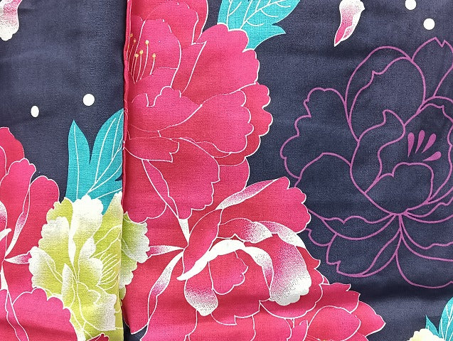 平和屋着物■浴衣 まとめて 45点 蝶 紫陽花 花柄 綿紅梅 注染め 銀彩 など 着用可能多数 未使用品あり mmm1345