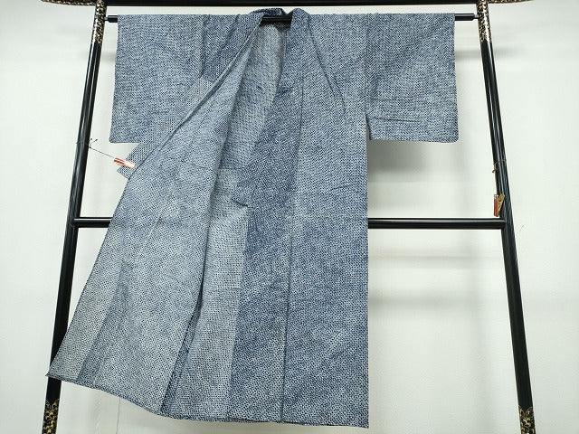平和屋着物∴夏物 男性 浴衣 有松鳴海絞り 三浦絞り 綿 逸品 CABK5251ng