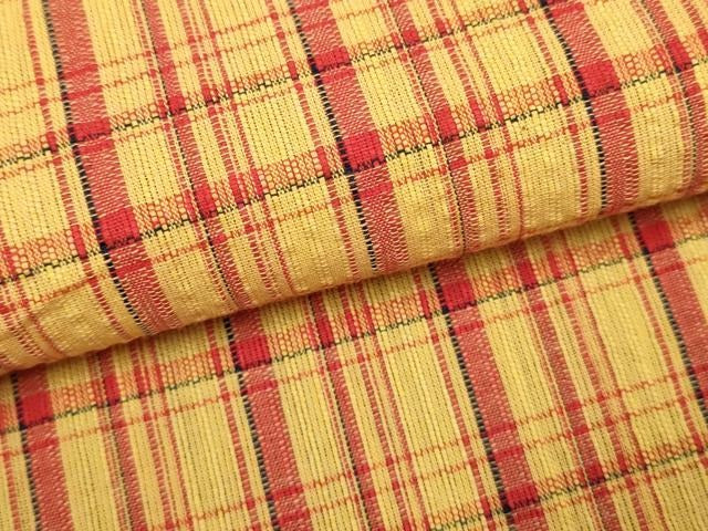 平和屋着物∴夏物 阿波しじら織 浴衣 格子 綿 逸品 DABI8722cd