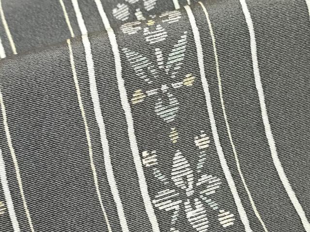 平和屋着物▽上質な小紋 単衣 花間道 正絹 逸品 DABJ1097az