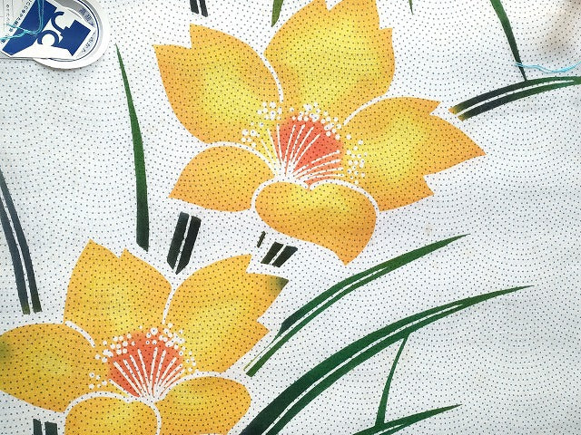 平和屋本店■浴衣反物 まとめて 45点 花柄 朝顔 花のエリート 草木染 梨園染ゆかた など 全て未使用 ppp4036