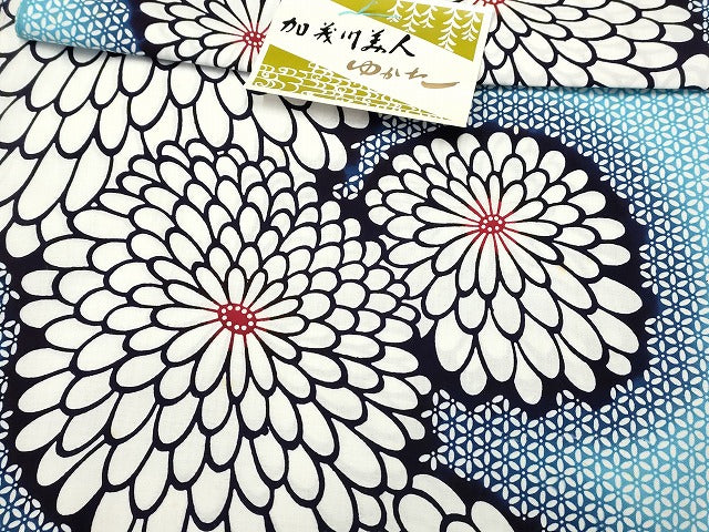 平和屋本店■浴衣反物 まとめて 45点 蝶 菊 薔薇 花柄 加茂川美人ゆかた 金梅染 ふるさとの花 など 全て未使用 ppp4038