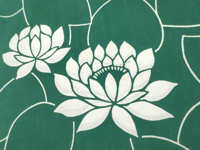 平和屋本店■浴衣反物 まとめて 45点 蜻蛉 菊 花柄 歌舞伎 日本の祭ゆかた 長板藍染 など 全て未使用 ppp4037