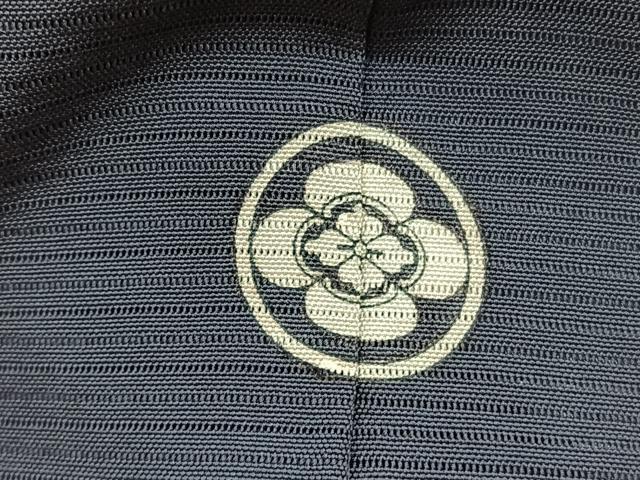 平和屋着物*夏物 色無地 絽 黒橡色 正絹 逸品 BAAY4200hv