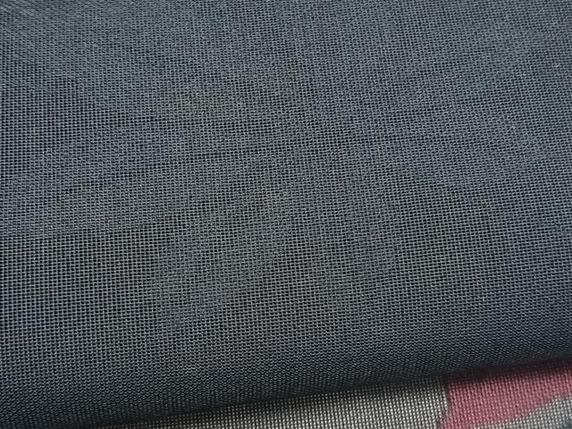 平和屋着物*夏物 小紋 紗 竜田川 正絹 逸品 BAAY4196hv