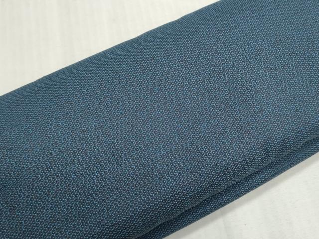 平和屋着物▼男性 紬 反物 着尺 アンサンブル 120亀甲 総詰め キングサイズ 逸品 未使用 DABI8178we