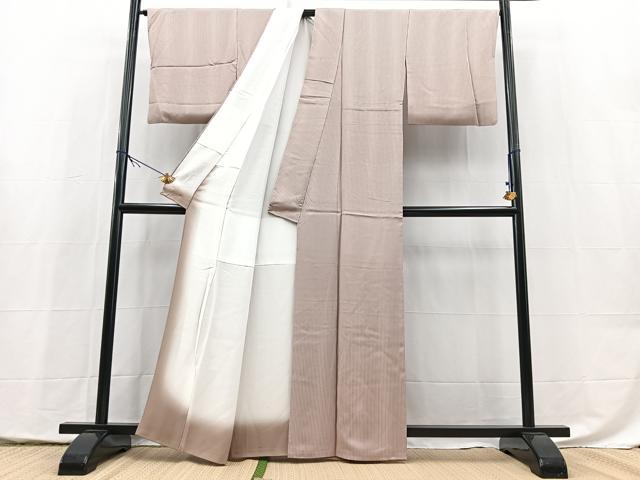 平和屋着物■上質な小紋 作家物 霞文 正絹 逸品 BAAX9979yc
