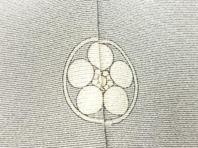 平和屋着物●藍墨作家 木田慎一 色留袖 手描き 遠山花文 暈し染め 正絹 逸品 BAAY5404yc