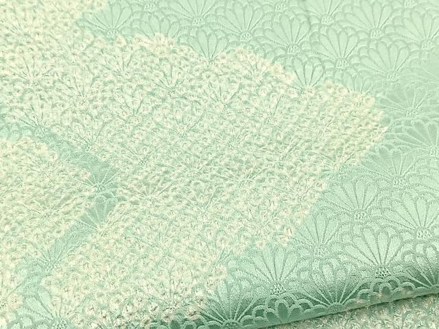 平和屋着物■訪問着 総絞り 雲重ね文 正絹 逸品 BAAY5414yc