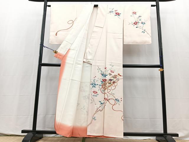 平和屋着物■訪問着 文箱椿文 金彩 松坂屋扱い 正絹 逸品 BAAY5415yc
