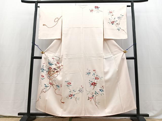 平和屋着物■訪問着 文箱椿文 金彩 松坂屋扱い 正絹 逸品 BAAY5415yc