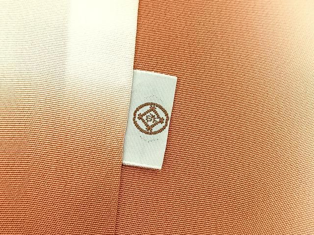 平和屋着物●本場大島紬 白大島 7マルキ 幾何学文様 松坂屋扱い 正絹 逸品 BAAY5413yc