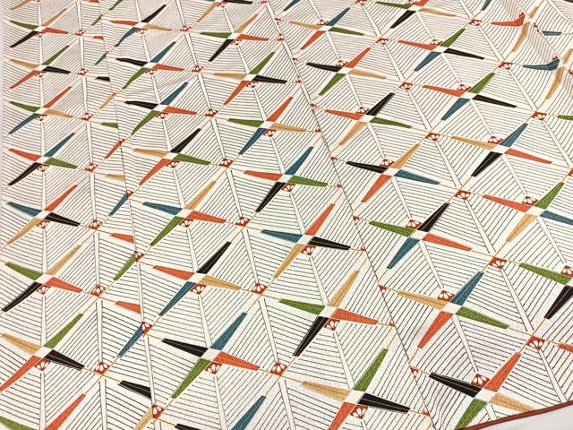平和屋着物■上質な小紋 松扇文 正絹 逸品 BAAY5484yc
