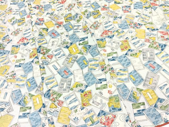 平和屋着物■上質な小紋 冊子尽くし 正絹 逸品 BAAY5445yc
