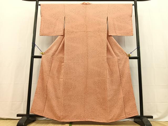 平和屋着物■上質な小紋 作家物 霞文 正絹 逸品 BAAY5462yc
