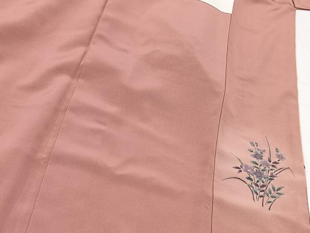 平和屋着物■豪華色留袖 吉祥鴛鴦花文 暈し染め 金銀彩 正絹 逸品 BAAY5496yc