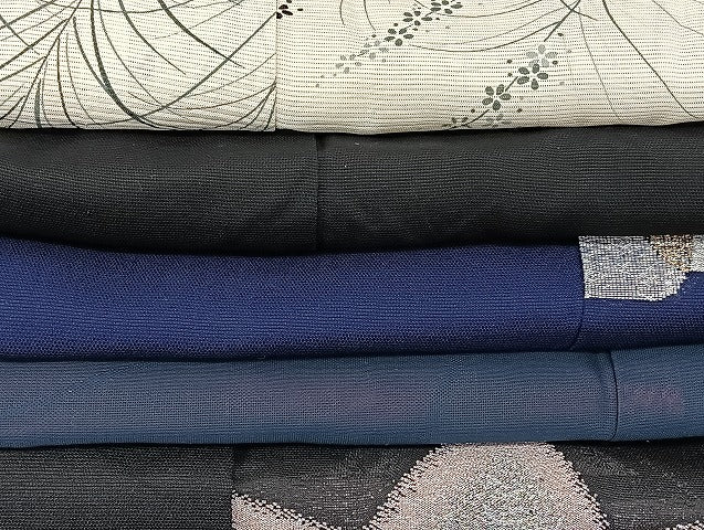 平和屋着物■夏物 小紋 絽 紗 まとめて20点 蝶 花柄 ろうけつ染め 着用可能多数 全て正絹 mmm1375