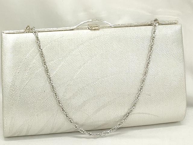 平和屋着物▼和装小物 和装バッグまとめて3点 ハンドバッグ クラッチ 佐賀錦 地紙重ね草花文 流水草花文 金銀糸 逸品 DABJ2051xg