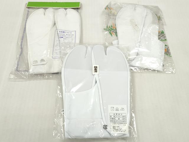 平和屋着物▼和装小物 足袋まとめて10点 白足袋 福助足袋 22.0cm~23.0cm 逸品 未使用 DABJ2089xg