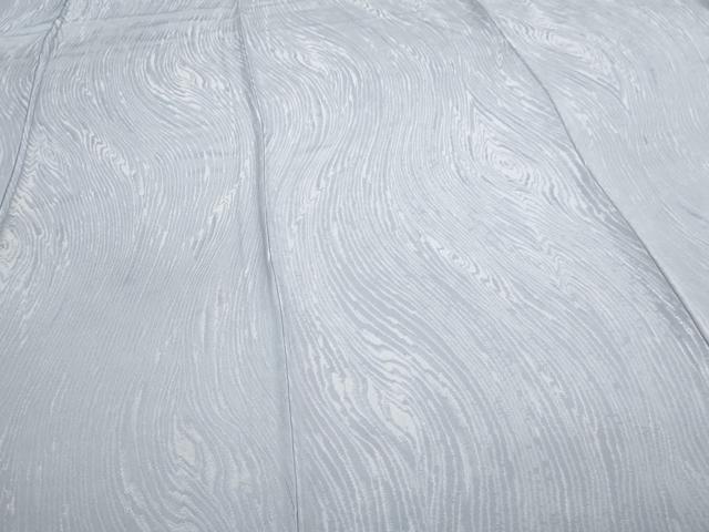 平和屋着物▽上質な小紋 単衣 木目文 正絹 逸品 DABI4785sf