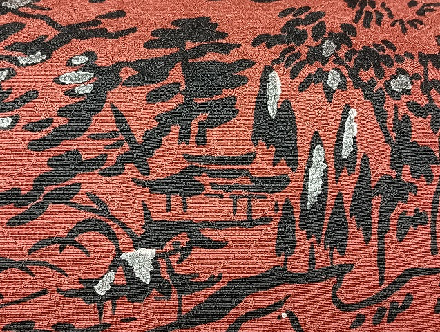 平和屋着物■道行コート まとめて 20点 風景 花柄 寿光織 スワトウ刺繍 銀彩 着用可能多数 未使用品あり 全て正絹 mmm1394