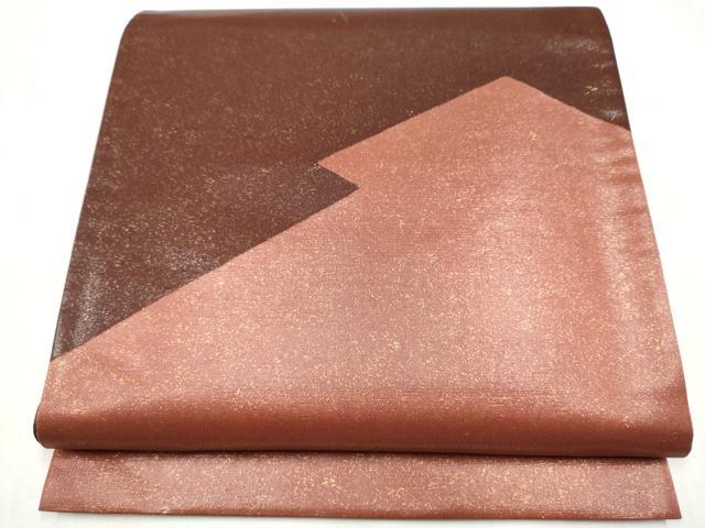 平和屋本店▼太鼓柄袋帯 本うるし 本金手織引箔 正絹 逸品 CABL4898hy