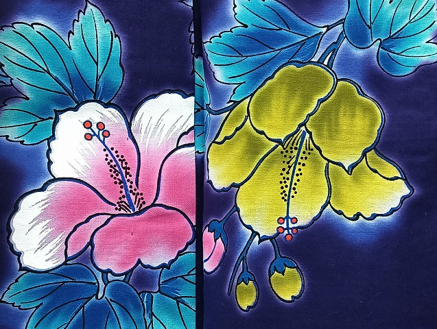 平和屋着物■浴衣 まとめて 45点 蝶 朝顔 花柄 ラメ 注染 暈し染め など 着用可能多数 未使用品あり mmm1407