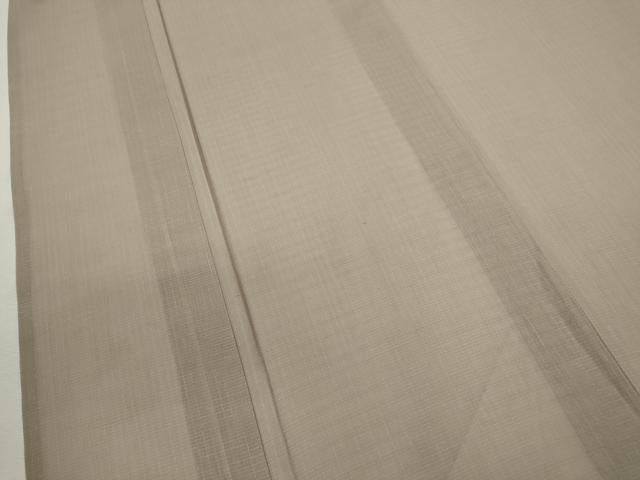 平和屋着物*夏物 紗紬 亜麻色 正絹 逸品 未使用 CABK6760ze