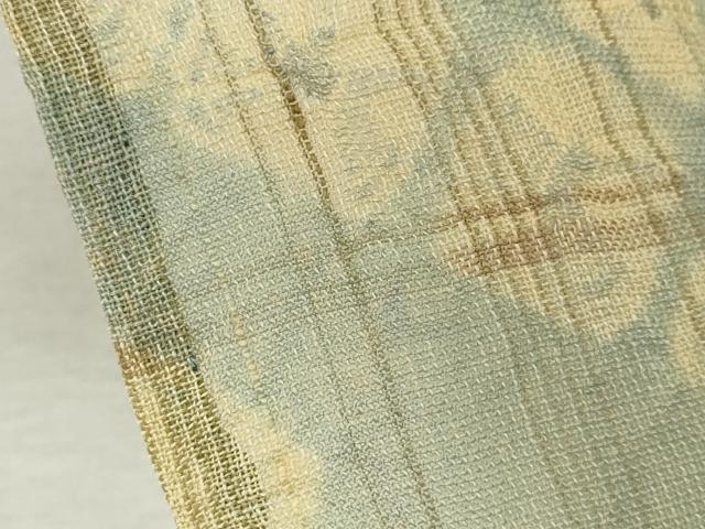 平和屋着物*夏物 紗紬 蜘蛛絞り 正絹 逸品 CABK6738ze