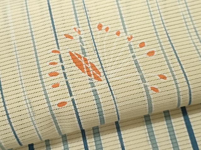 平和屋着物*夏物 訪問着 ロング丈 絽 たんぽぽ タンポポ 正絹 逸品 CABK6780ze