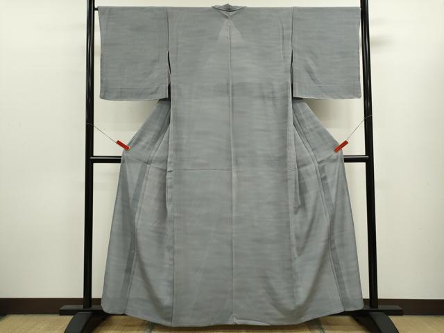 平和屋着物*夏物 小紋 絽縮緬 暈し染め 正絹 逸品 未使用 CABK6779ze