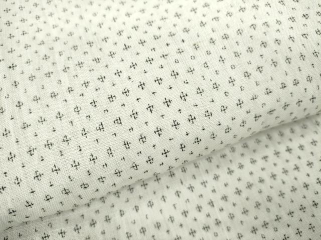 平和屋着物*夏物 男性 本場小千谷ちぢみ 絣文様 麻 逸品 CABK6785ze