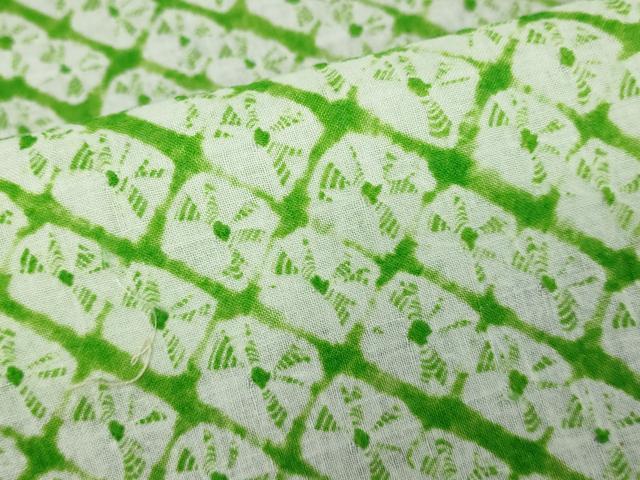 平和屋着物∴夏物 浴衣 有松鳴海絞り 蜘蛛絞り 綿 逸品 DABJ4324cd