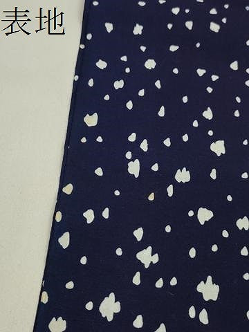 平和屋着物∴夏物 浴衣 反物 注染 霞文 綿 着尺 逸品 未使用 CABL2614ju