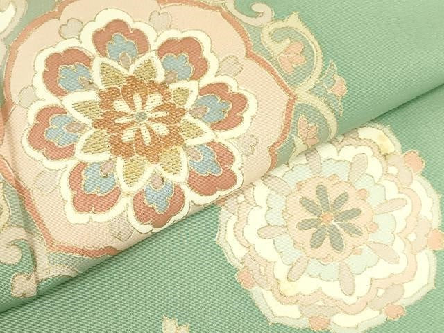 平和屋着物●訪問着 正倉院花文 金彩 正絹 逸品 DABI5997op