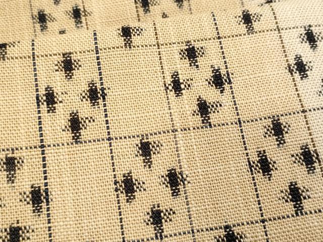 平和屋着物*夏物 つけ帯 幾何学文様 正絹 逸品 CABL2303fb