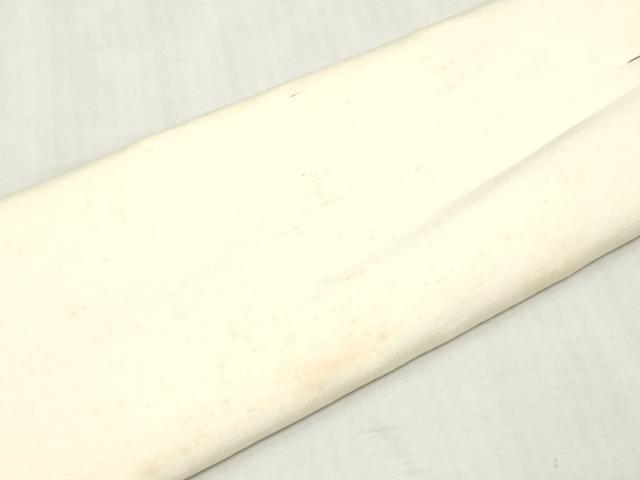 平和屋着物▼白生地 反物 着尺 生成り色 逸品 未使用 DABJ4762zy