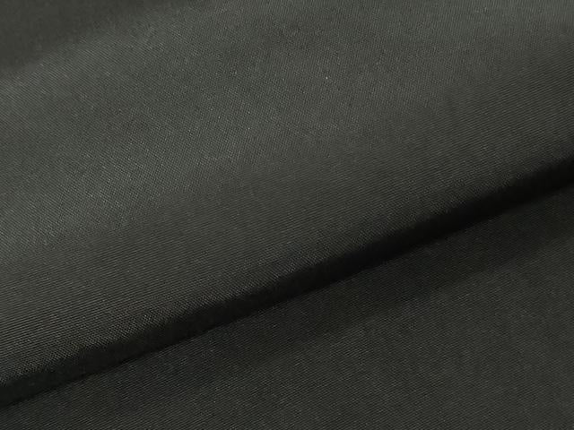 平和屋着物▼男性 黒紋付き 黒生地 反物 着尺 逸品 未使用 DABJ4855zy