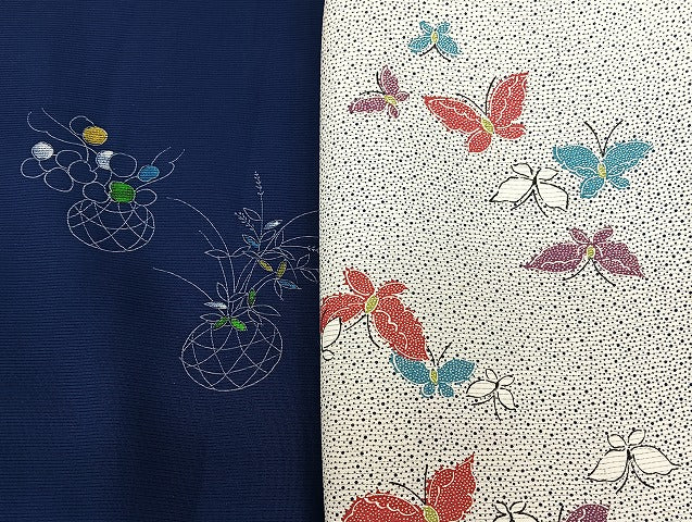 平和屋着物■夏物 小紋 絽 紗 まとめて20点 向かい鶴 蝶 松竹梅 花柄 縦絽 型染め 金銀彩 着用可能多数 全て正絹 mmm1431