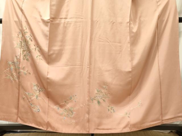 平和屋着物■豪華色留袖 枝花文 暈し染め 金銀彩 正絹 逸品 CABM0846oy