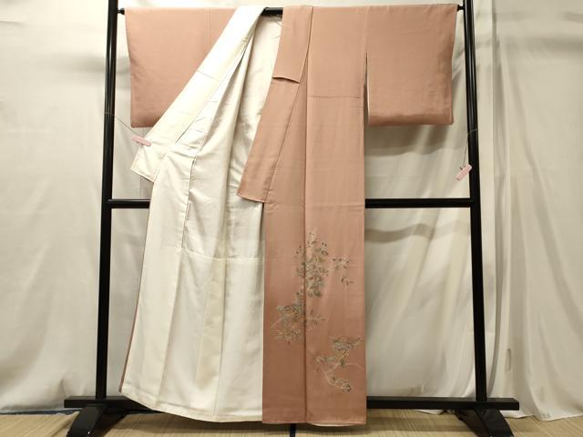 平和屋着物■豪華色留袖 枝花文 暈し染め 金銀彩 正絹 逸品 CABM0846oy