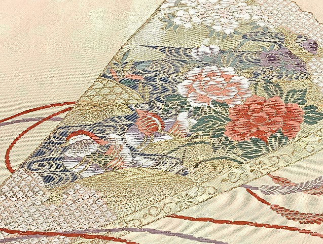 平和屋着物■名古屋帯 まとめて100点 鶴 鴛鴦 花柄 金銀糸 など 着用可能多数 未使用品あり 全て正絹 mmm1473