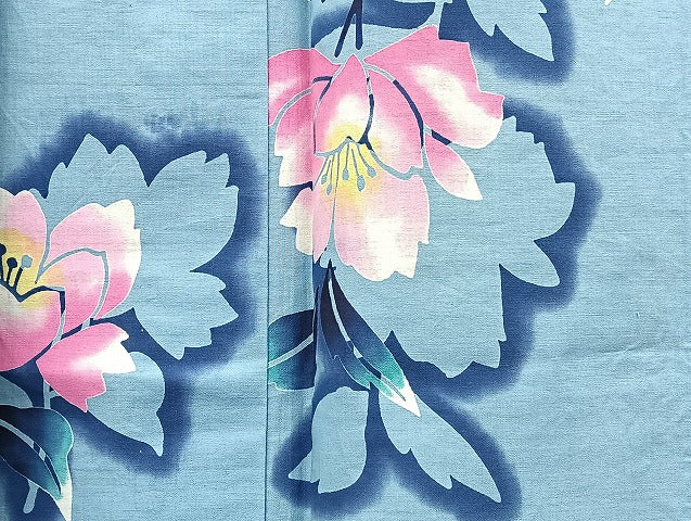平和屋着物■浴衣 まとめて 45点 蝶 紫陽花 向日葵 花柄 綿紅梅 注ぎ染め など 着用可能多数 未使用品あり mmm1499
