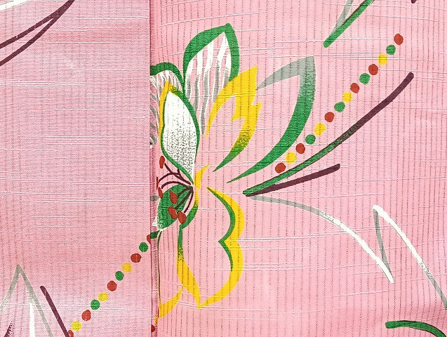 平和屋着物■浴衣 まとめて 45点 蝶 紫陽花 菖蒲 花柄 注ぎ染め など 着用可能多数 未使用品あり mmm1498