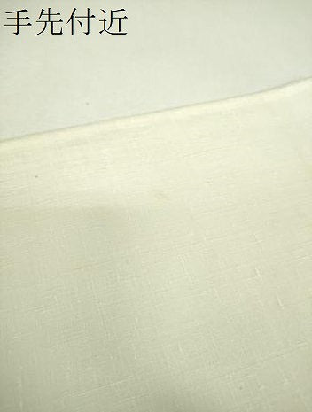 平和屋着物●中国三大刺繍 スワトウ相良刺繍 汕頭相良刺繍 総刺繍 太鼓柄袋帯 紬地 正倉院花文 生成色 正絹 逸品 未使用 DABJ8171ps